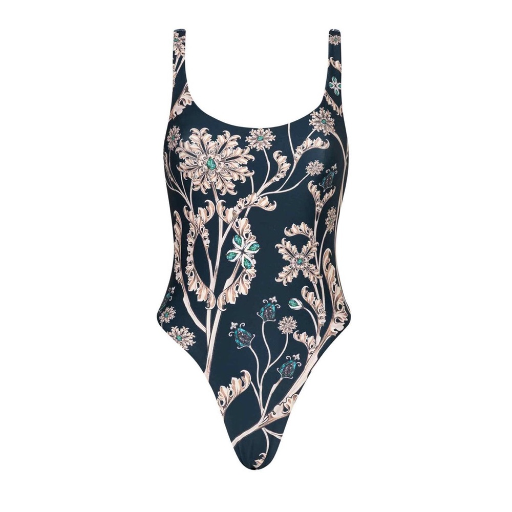 AGUA by AGUA BENDITA GEMA ONE PIECE Sz: Large $290